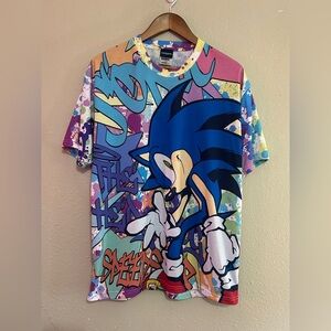 COSPA SEGA Sonic the Hedgehog Japan Exclusive T-Shirt Size Large